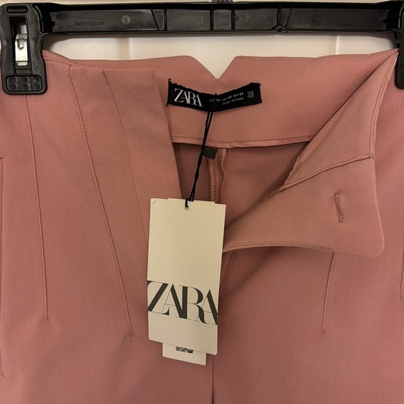 Zara pink tailored pant - Picture 3 of 6